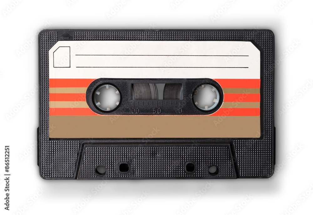 Naklejka premium Tape, isolated, dirty.