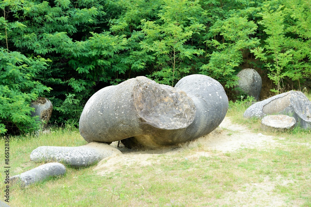 Trovantii – the strangest ‘living stones’ in Romania. Trovantii – the strangest ‘living stones’ in Romania.