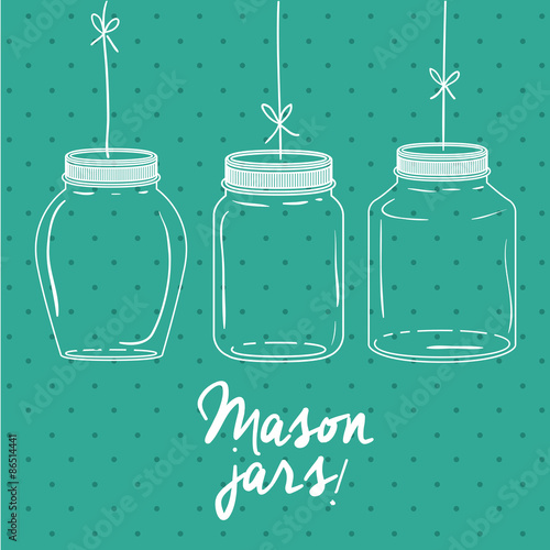 Mason jar design