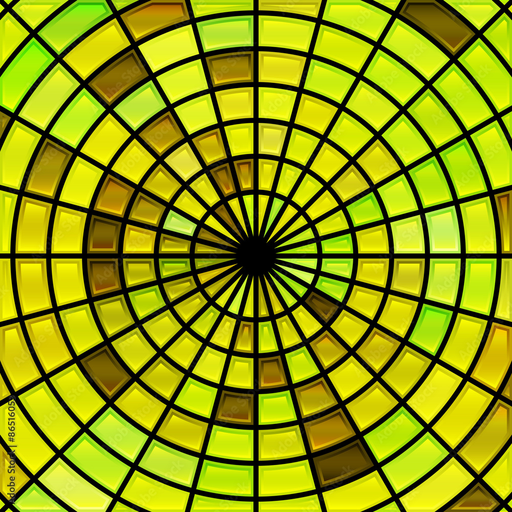 Naklejka premium abstract stained-glass mosaic background