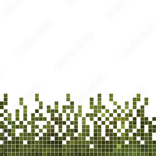 abstract square pixel mosaic background