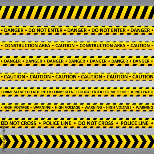 Danger tapes. © racener