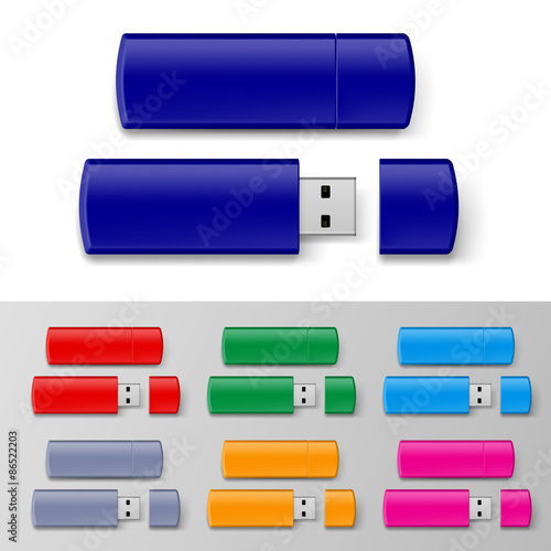 Usb flash set