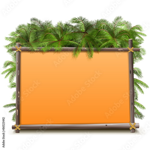 Vector Jungle Frame