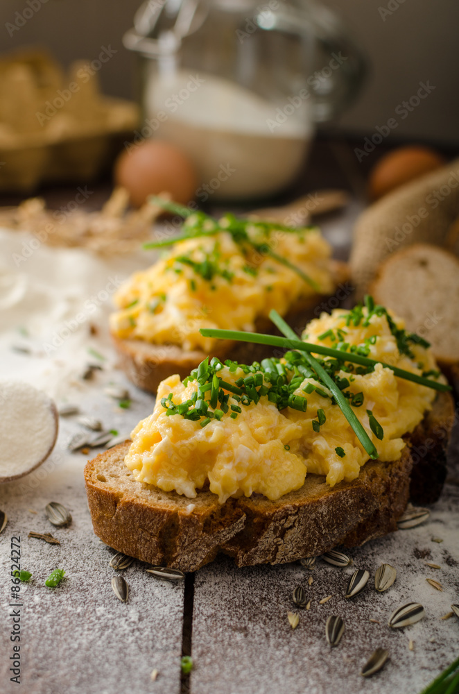 Scrambled eggs Scrambled eggs
