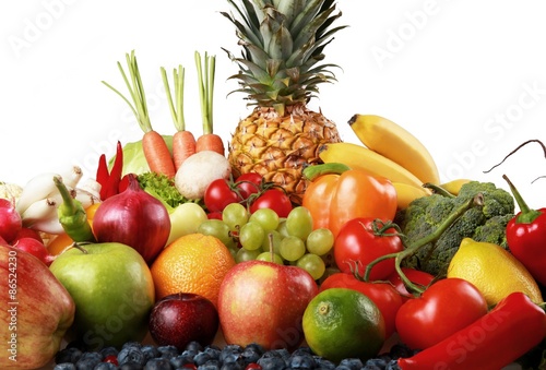 Fototapeta Naklejka Na Ścianę i Meble -  Fruit, Vegetable, Freshness.