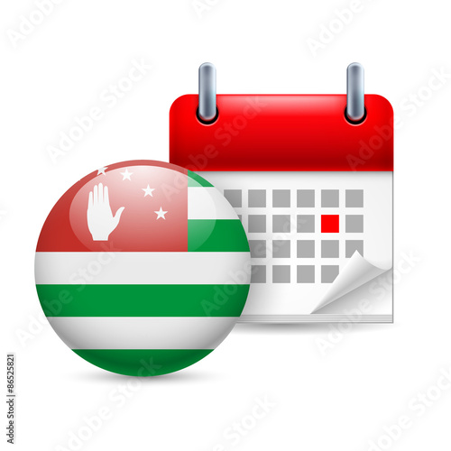 Icon of National Day in Abkhazia