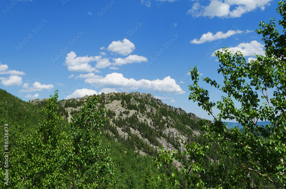 The Ural mountains