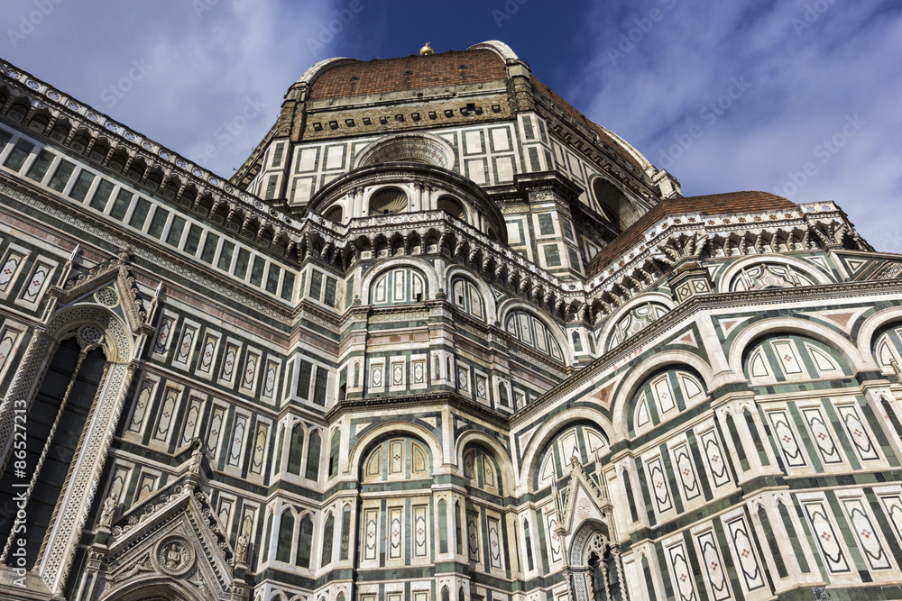 Cathedral of Saint Mary of the Flower in Florence, Italy