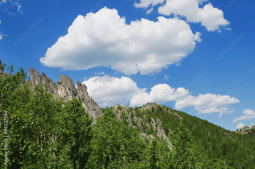 The Ural mountains
