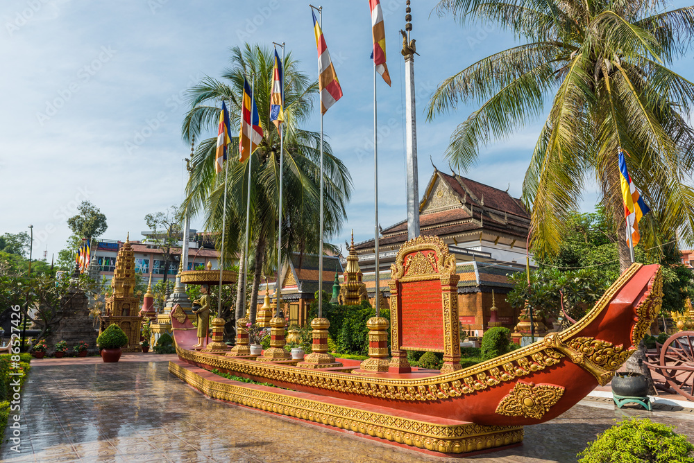 Obraz premium Wat Preah Ang, Siem Reap, Kambodża