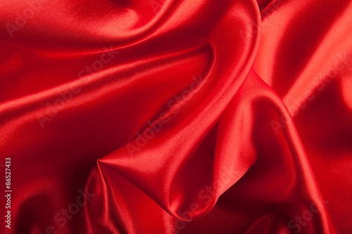 Red, Satin, Silk.