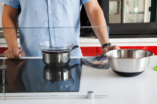 Tempering  Chocolate photo