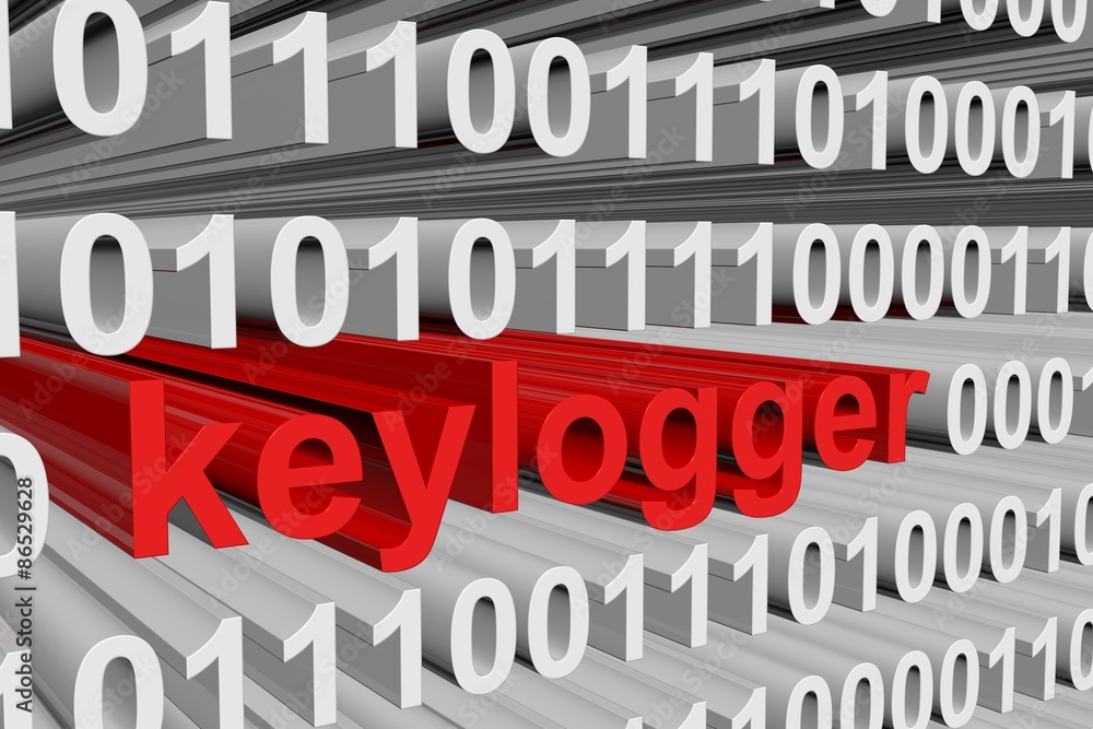 software or hardware recording device, a different user actions keylogger