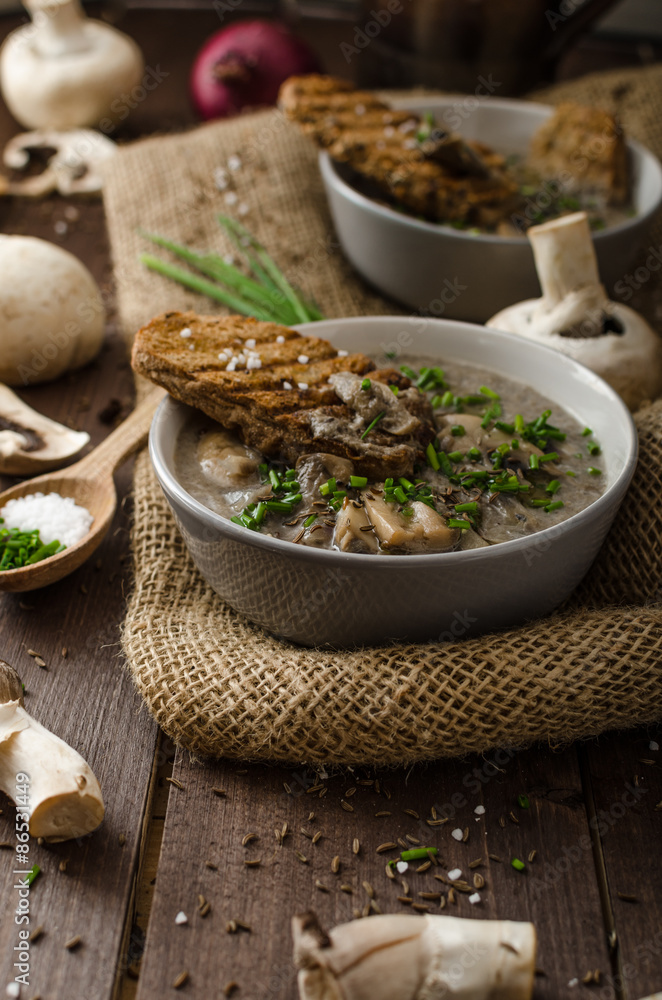 Mushroom soup