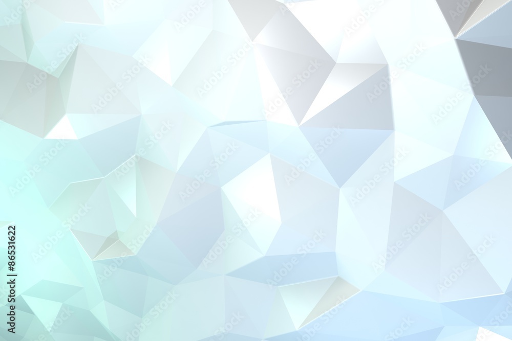 Green and blue abstract crystal background Green and blue abstract crystal background