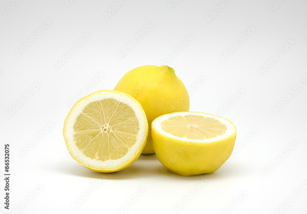 Lemon isolated on white background Lemon isolated on white background