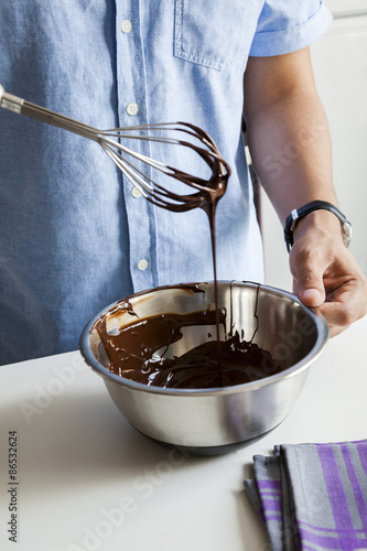 Tempering Chocolate photo