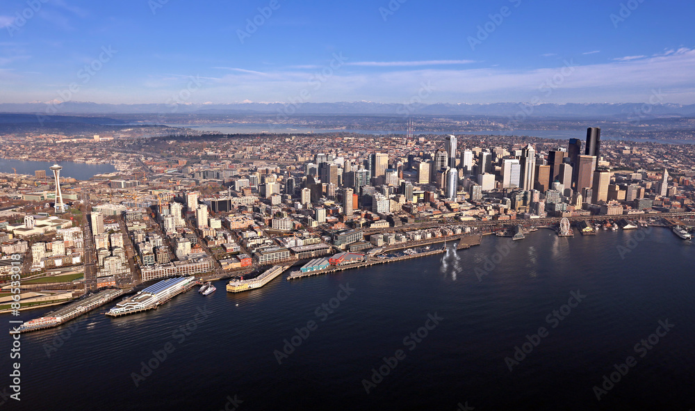 Naklejka premium Seattle