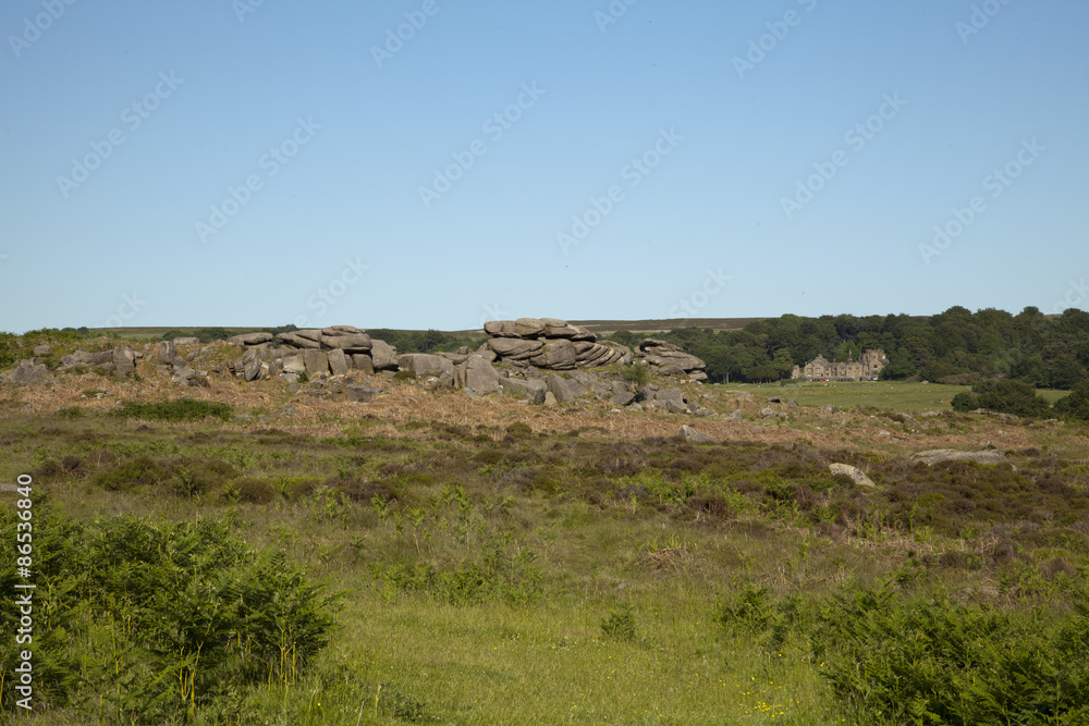 Longshaw in the Peak District, UK