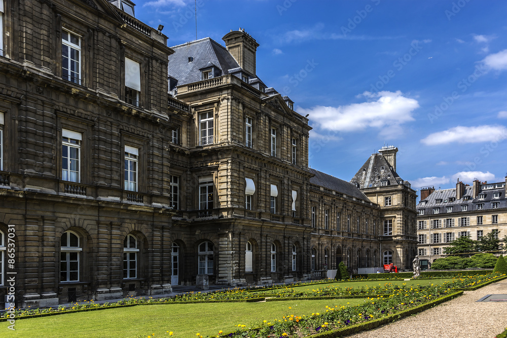 Luxembourg Palace (Palais du Petit-Luxembourg). Paris.
