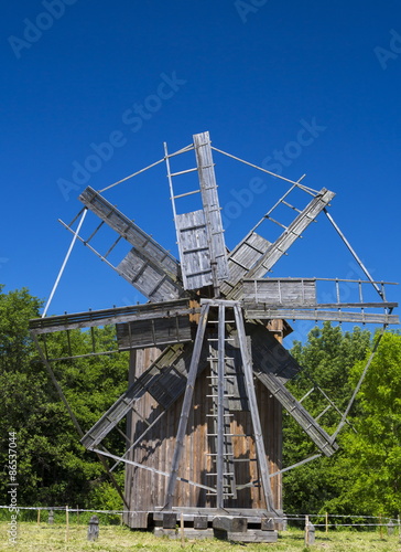 Windmill in the Museum of National Architecture and the Rural Wa