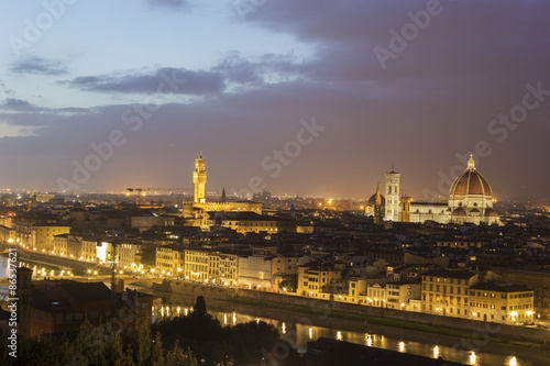Skyline of Florence  Italy