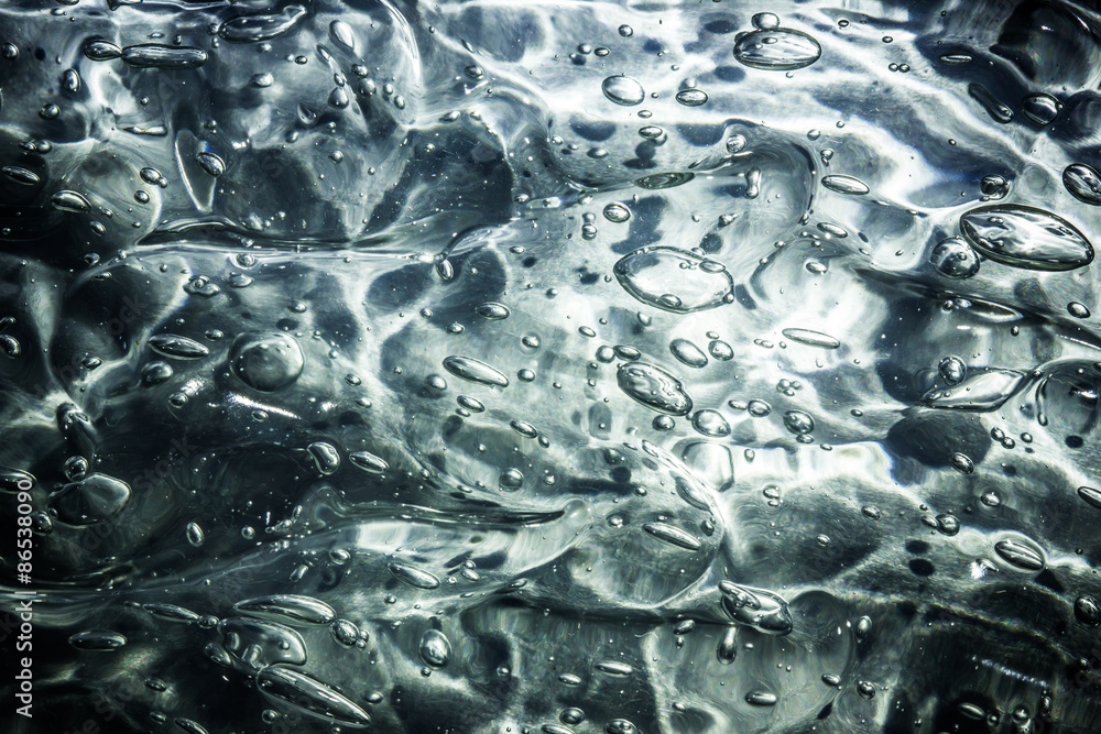 Bubble gel texture. Bubble gel texture.