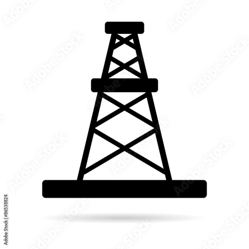 Oil rig icon