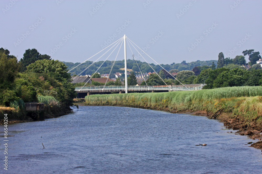 Obraz premium Bridge over the River Teign