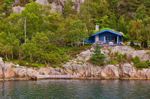 House in Fjord Lysefjord - Norway #86541866