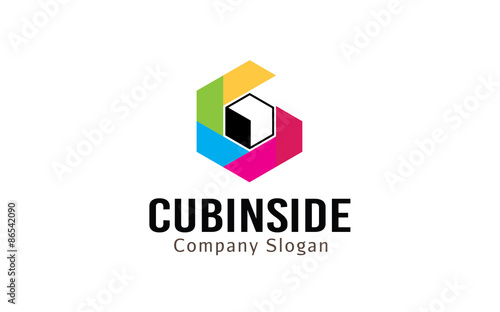 Cubinside logo template Free Download Cubinside logo template - GFXLoad