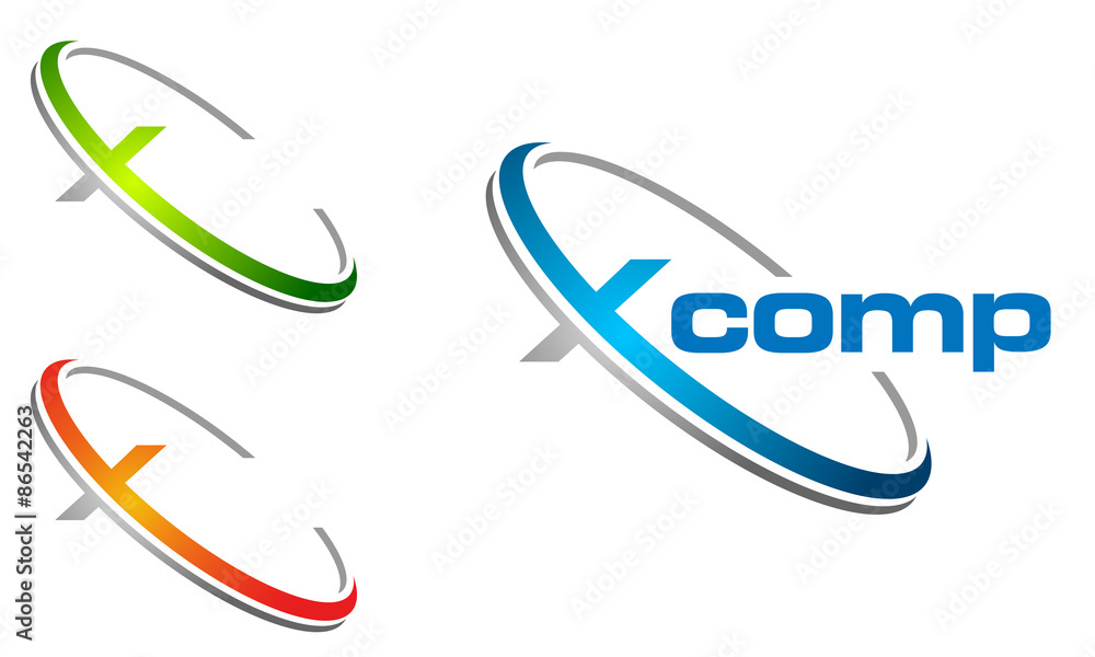 Naklejka premium X, letter x, alphabet, sign, text, font, logo, vector