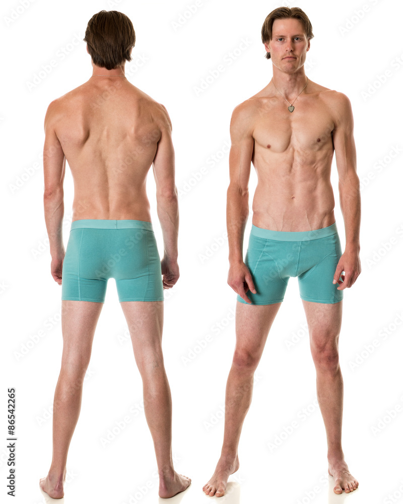 Fototapeta premium Man in Underwear