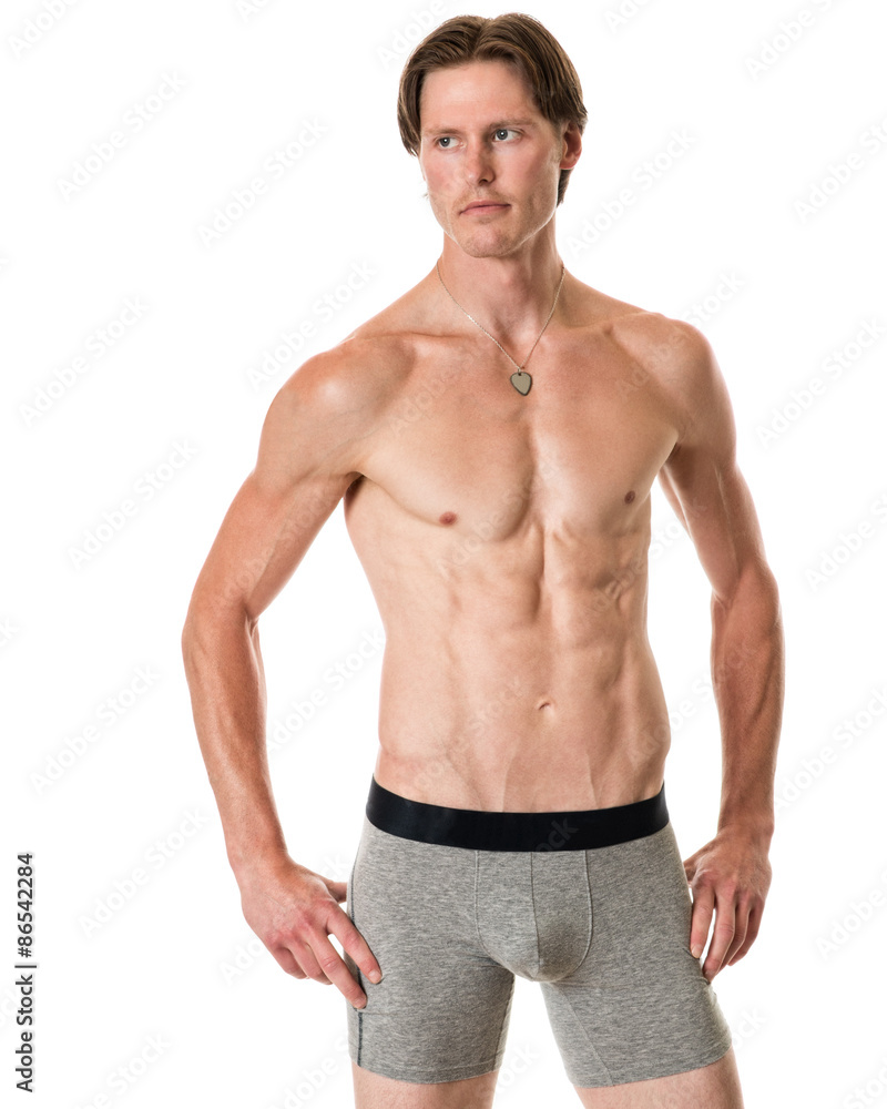 Fototapeta premium Man in Underwear