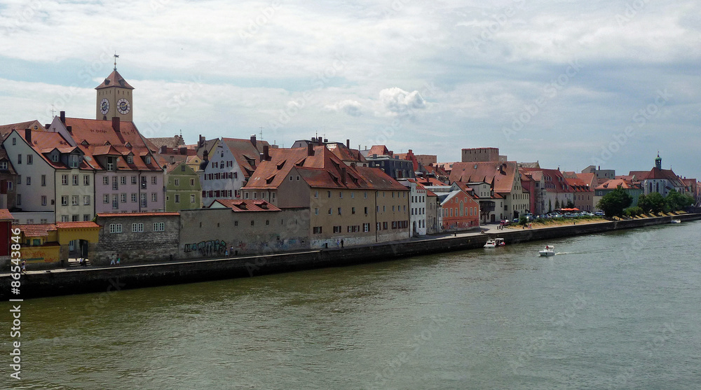 Regensburg an der Donau.