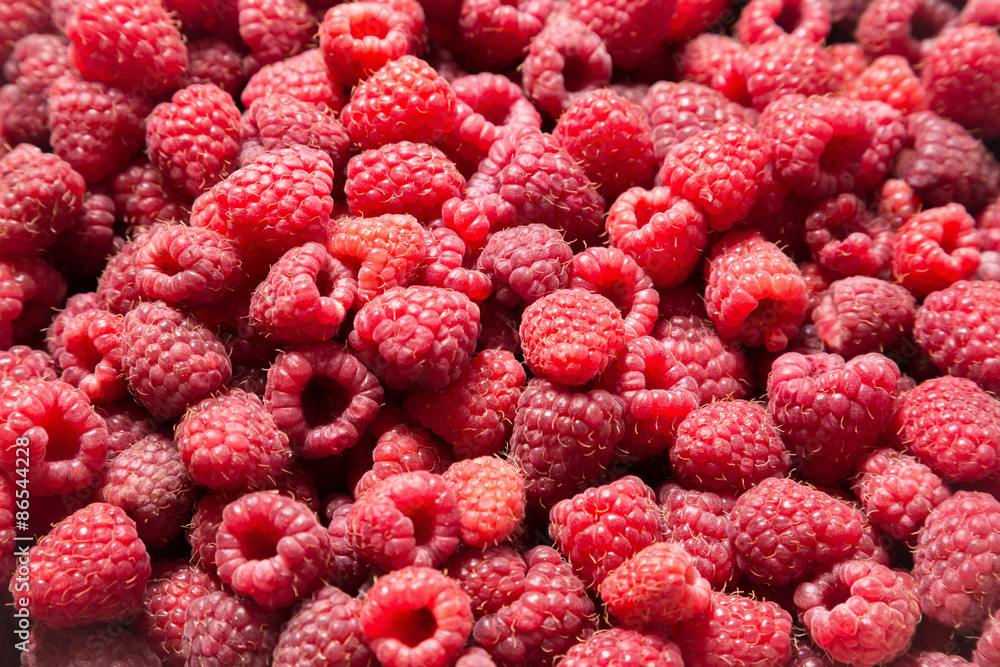 food background with raspberry food background with raspberry
