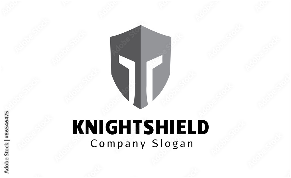 Knight Shield logo template Knight Shield logo template
