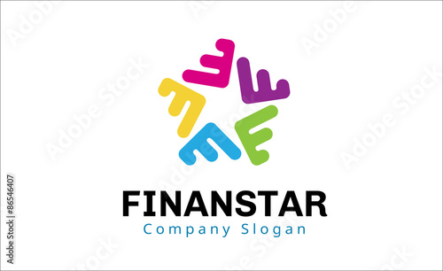 Finanstar Logo template
