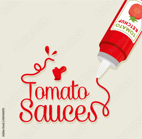 Food digital design.