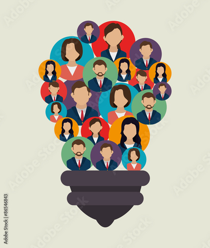 Human resources design.