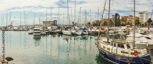 Puerto deportivo de Gandia, La Safor, Valencia, España © luisfpizarro