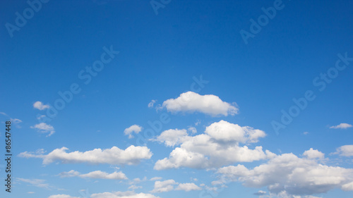 Sky with clouds