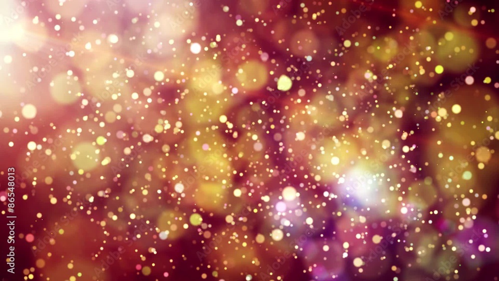 Roter Partikelhintergrund