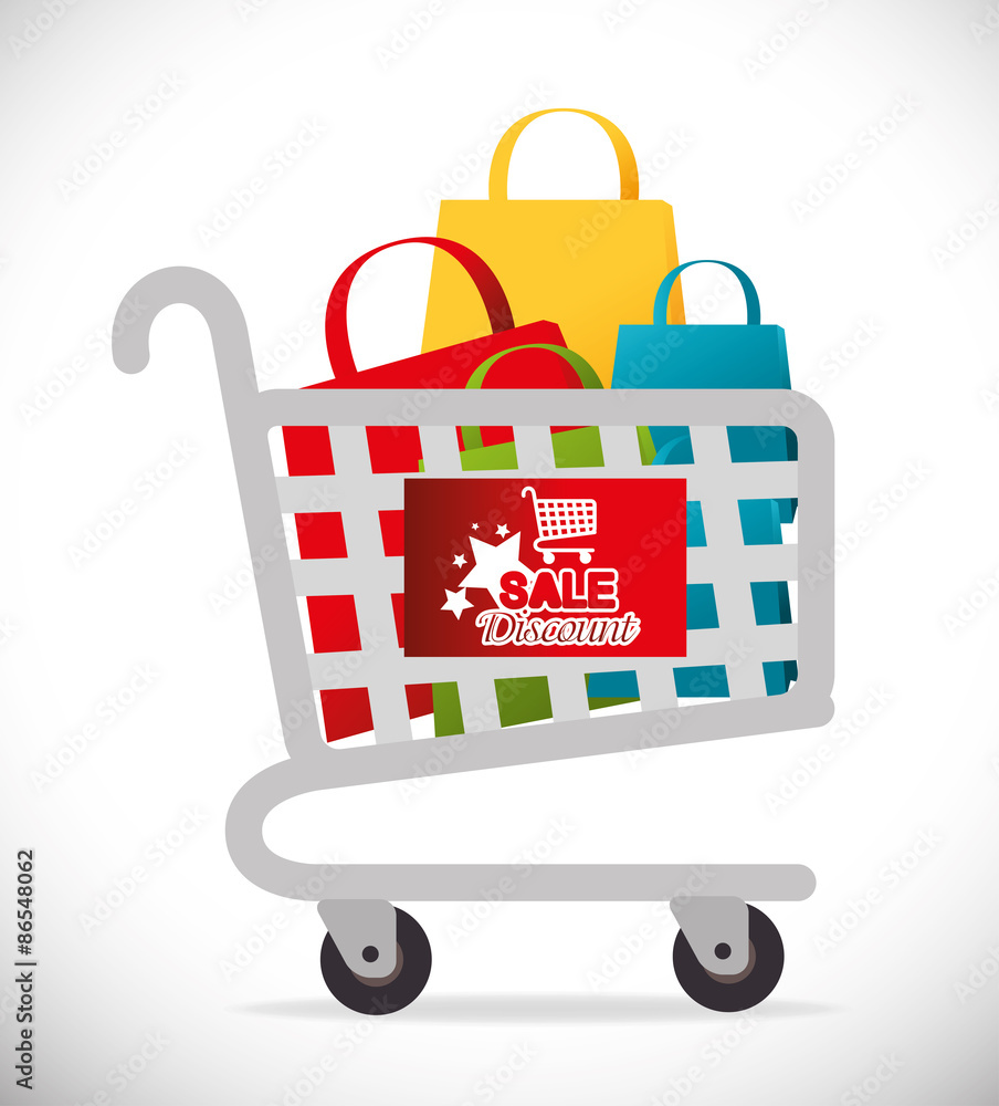 Shopping digital design. Shopping digital design.