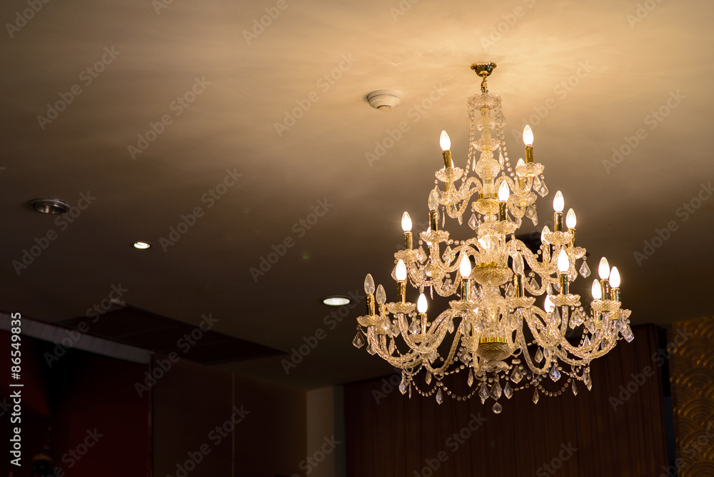 Chandeliers in the room Chandeliers in the room