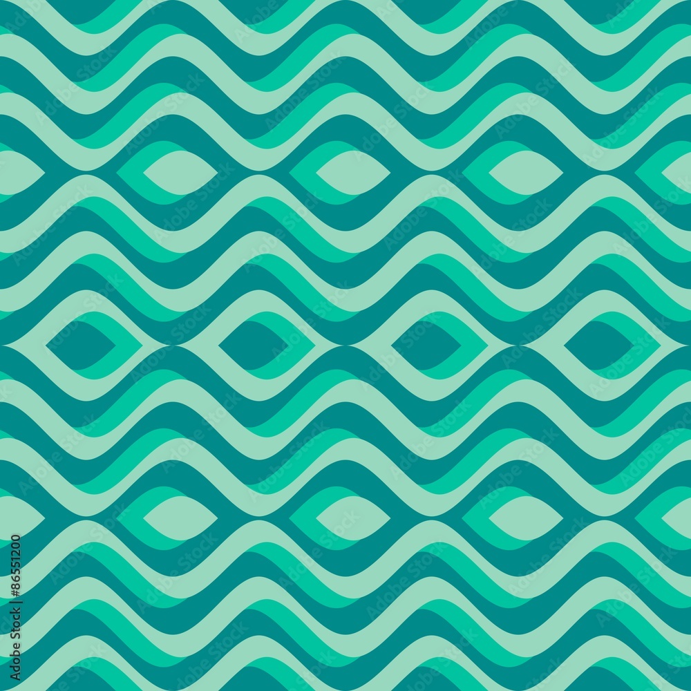 Green Ocean Pattern Green Ocean Pattern