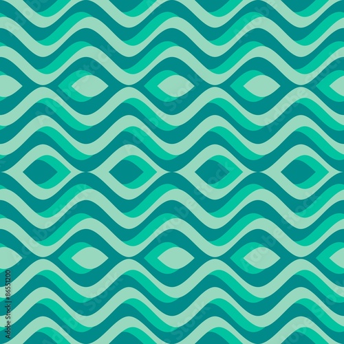 Green Ocean Pattern