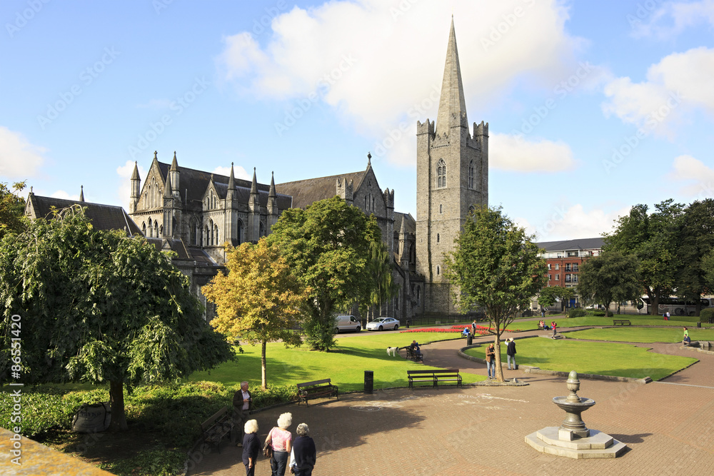 Obraz premium National Cathedral and Collegiate Church of Saint Patrick