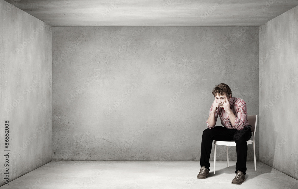 Obraz premium Being in despair